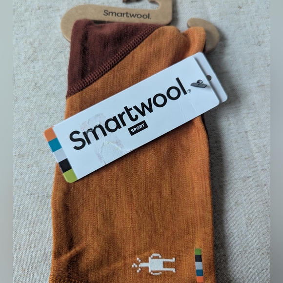 NWT Smartwool Orange Colorblock Headband - Picture 3 of 4